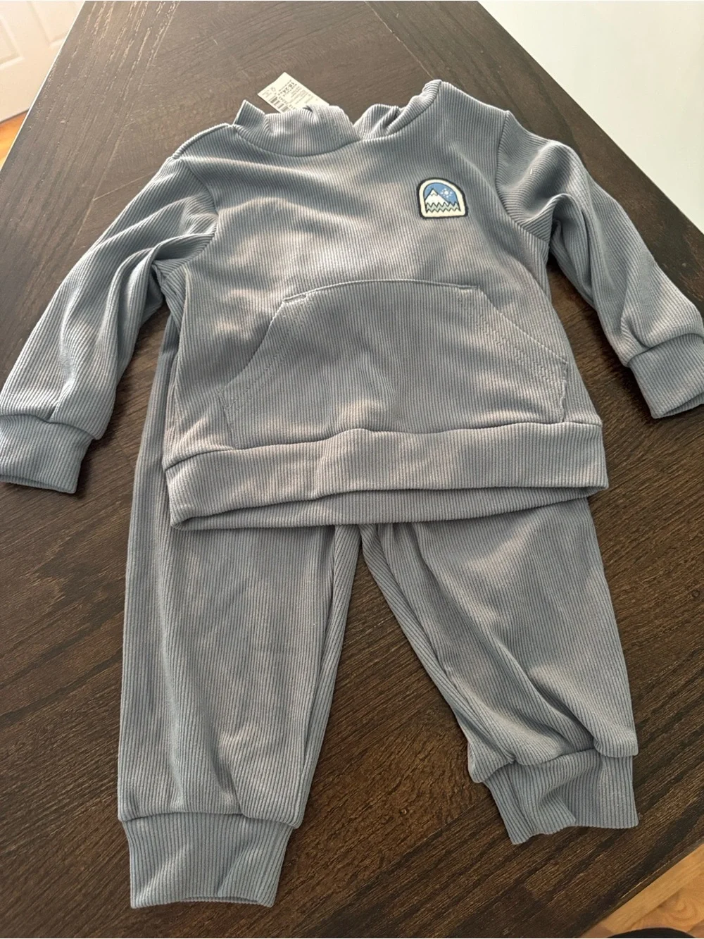 The children’s place Ribbed Jogger Set - Blue